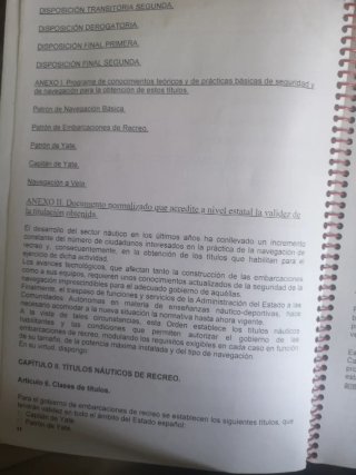 Libro Manual del Patrón. De Yate