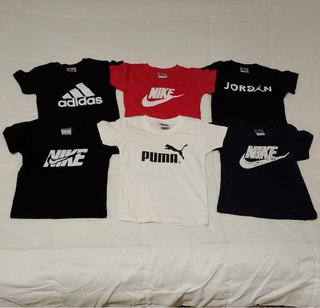 Lote Camisetas Niños Varias Marcas 3X10€