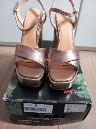 Zapatos Bellehari Talla 41 Plataforma