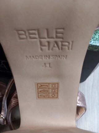 Zapatos Bellehari Talla 41 Plataforma