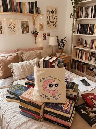 TOTE BAG HUMOR MOTIVADORA