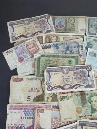 Lotes de 30 Billetes Europeos Europa