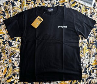 Camiseta Patagonia Negra Talla L