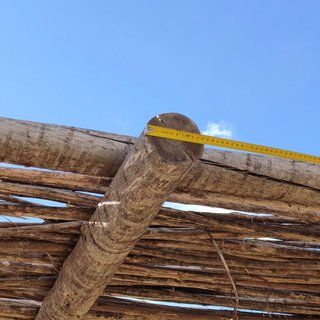 Pérgola Rústica Eucalipto 4x3m