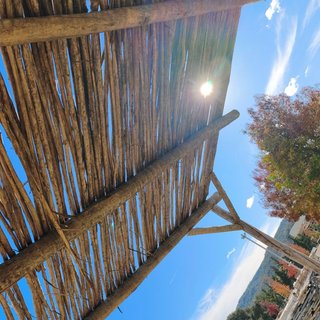 Pérgola Rústica Eucalipto 4x3m