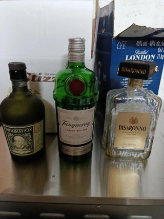 Lotto Bottiglie Diplomatico, Disaronno, Tanqueray