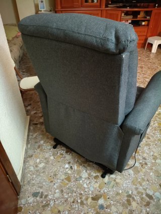 Sillón eléctrico Rapimueble gris