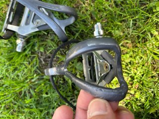 Pedales Shimano 600 con calapiés