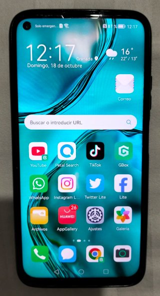Huawei P40 Lite Verde