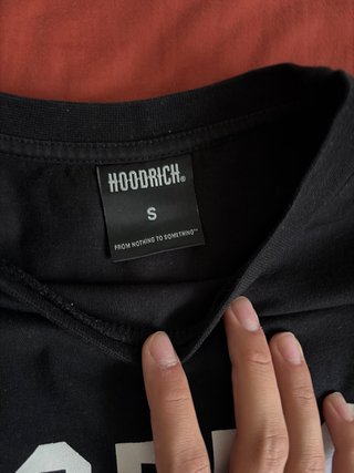 Camiseta Hoodrich Hombre Negra