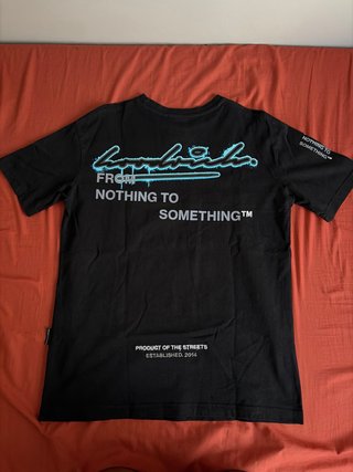 Camiseta Hoodrich Hombre Negra