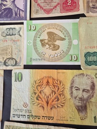 Lote 20 Billetes Europeos Históricos
