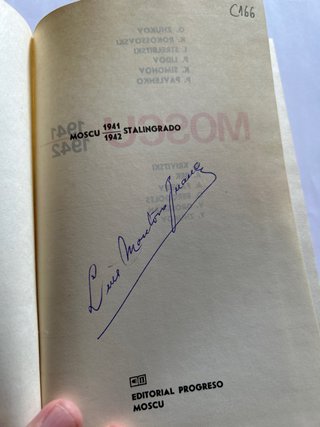 1941-1942: Relatos de mariscales, escritores y pub