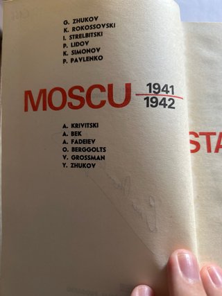 1941-1942: Relatos de mariscales, escritores y pub