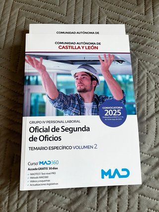 Oficial de Segunda de Oficios de la Admin JCyLeon