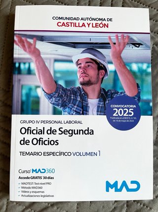 Oficial de Segunda de Oficios de la Admin JCyLeon