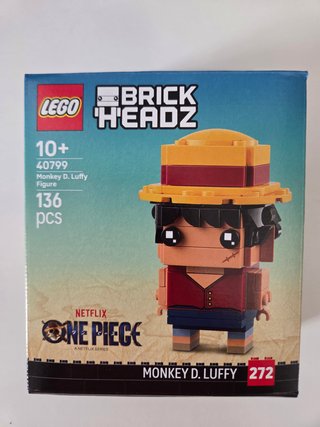 LEGO BrickHeadz 40799 One Piece Monkey D. Luffy