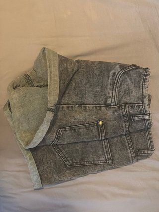 Pantalón corto tejano negro New Yorker