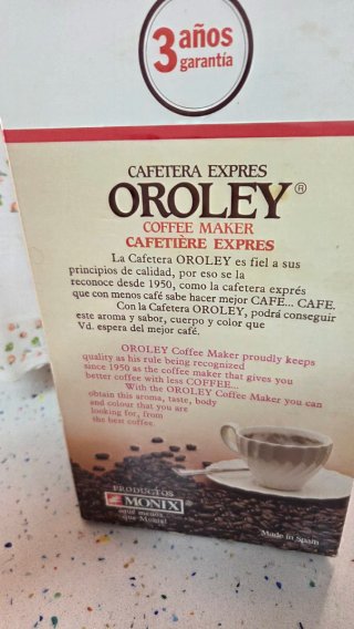 Cafetera Oroley 12 tazas