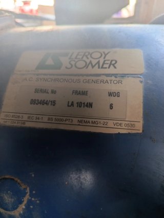 Generador Eléctrico 20 kVA averiado no genera luz