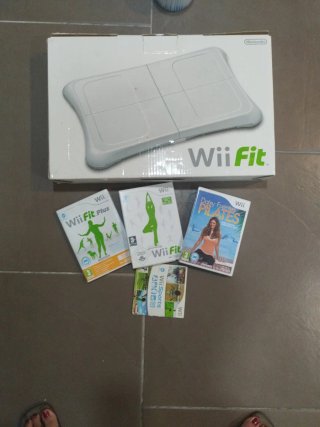 Tavola Wii Fit Nintendo + 4 Giochi