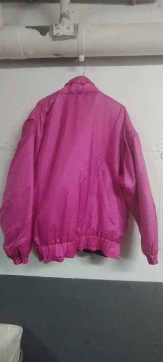 Chaqueta de esquí vintage rosa