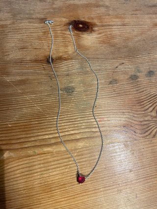 Collar Pandora Corazón Rojo 5925 ALE