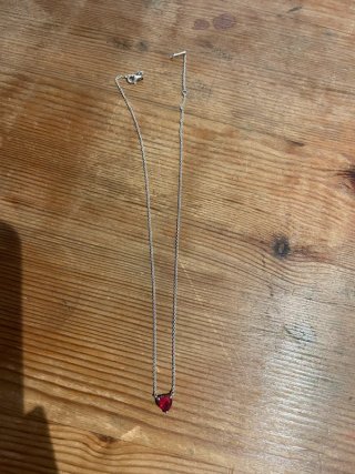 Collar Pandora Corazón Rojo 5925 ALE