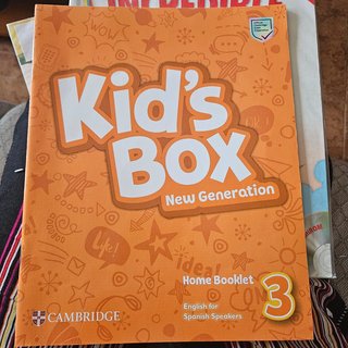 Cuaderno home booklet cambridge 3 primaria