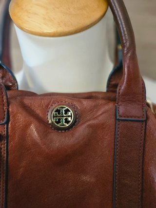 Borsa Pelle Marrone Tory Burch