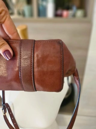 Borsa Pelle Marrone Tory Burch