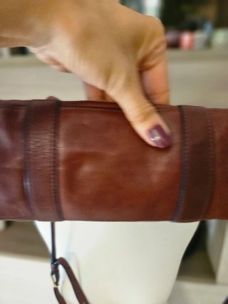 Borsa Pelle Marrone Tory Burch