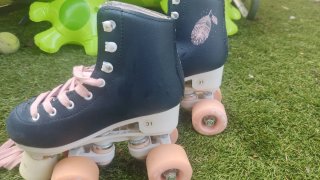 Patines artísticos 4 ruedas Oxelo talla 31