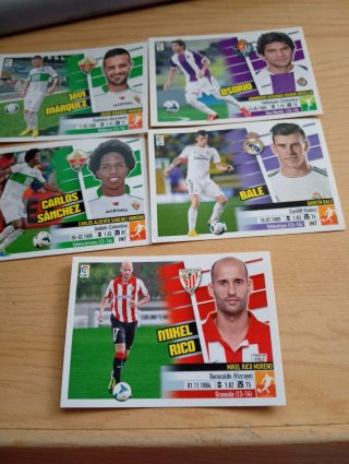 Lote cromos Liga 2013/14