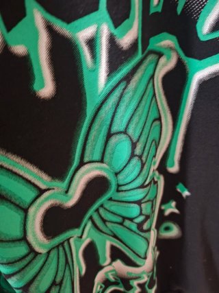 Sudadera Divided Negra Talla S Mariposa
