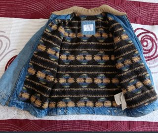 ZARA denim borreguito T.10