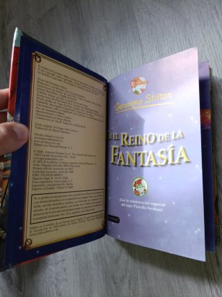 Libro Geronimo Stilton en el reino de la fantasía
