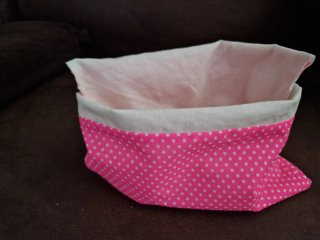 Neceser/estuche multiusos rosa lunares