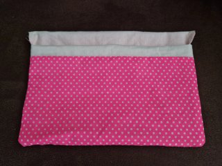 Neceser/estuche multiusos rosa lunares