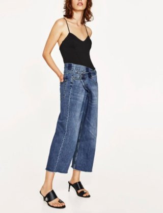Sandalias nuevas piel Zara negras
