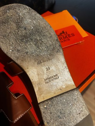 Sandalias Hermès Mujer Marrón