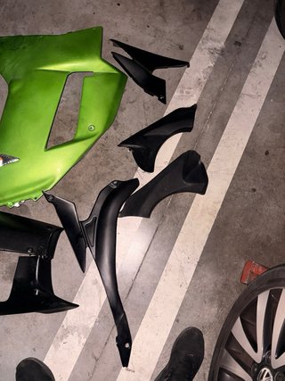 Carenados completos ZX6R 2007-2008 originales.