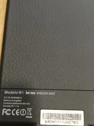 Ebook Inves Wibook 600T Negro