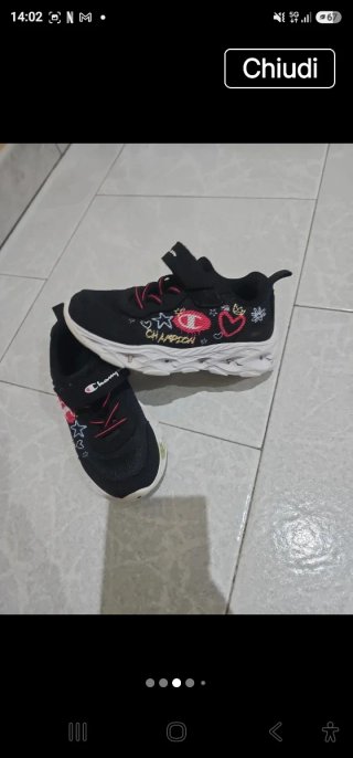 Scarpe bimba Champion n.27