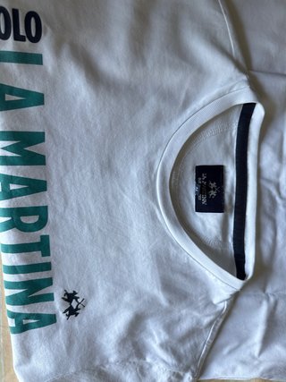 Camiseta La Martina Polo Team Blanca