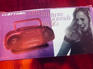 Radio Portatile Lloytron N723 Nera