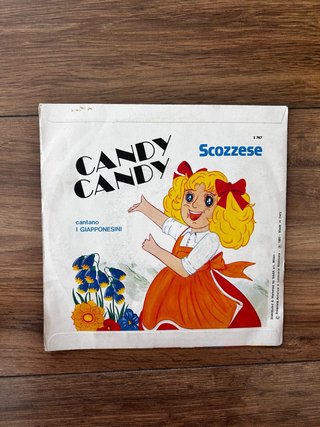 Disco 45 giri Candy Candy cantano I Giapponesini
