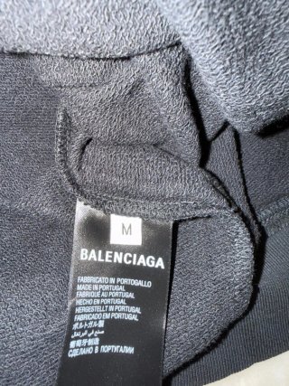 Sudadera Balenciaga Negra y Roja
