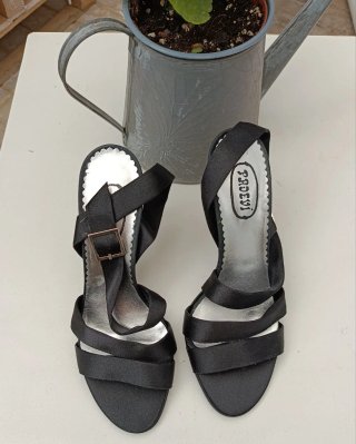 2 Pares Zapatos Tacón Mujer