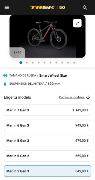 Bicicleta Trek Marlin 5 Gen3 2025